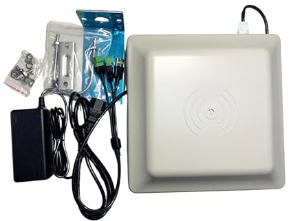 YANZEO SR681 UHF RFID-Lesegerät, 6 m lange Reichweite, für den Außenbereich, IP67, 8dbi-Antenne, USB, RS485, Wiegand26/34-Ausgang, UHF-integriertes Lesegerät