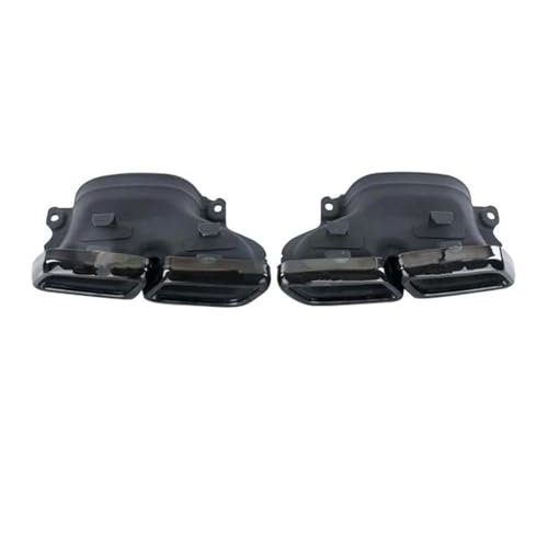 Auto-Endschalldämpfer Für Benz E-Klasse W212 E200 E260 E300 2014-2016 2 Stück Auspuffschalldämpfer Endrohr Tipe Throat Tuning Autozubehör Auto Auspuff Endrohr