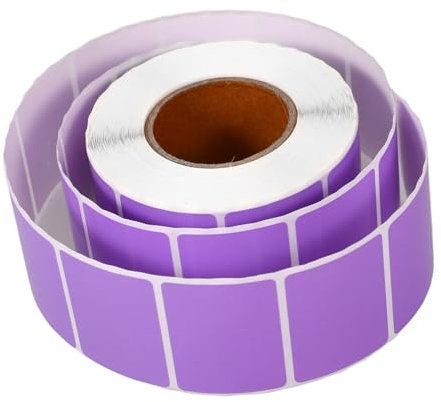 ROMISBABA Transparente Thermoetiketten Zum Drucken Selbstklebendes Bedruckbares Papier Für Druckeraufkleber Große Etikettenaufkleber Für Adress Und Preisauszeichnungen
