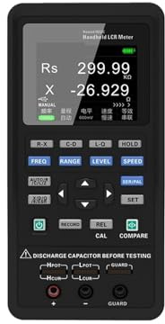 LCR Meter, Tester LCR portatile, resistenza del ponte digitale, induttanza e condensatore(1832C)