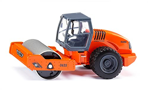 siku 3530, Walzenzug, 1:50, Metall/Kunststoff, Orange, Drehbare Walze