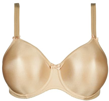 Prima Donna Satin Seamless Underwire #0161330,Cognac,32E