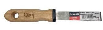 Nespoli Spatola Stucco Manico Legno Fsc 20mm