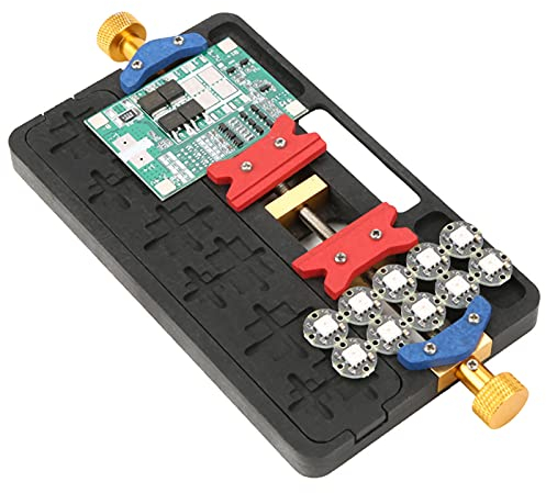 Soporte de Fijación PCB BGA, Herramienta de Sujeción para Reparación de Teléfonos, 15 x 9 cm, Acero