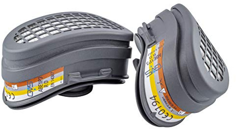 GVS SPR582 Paar ABE1P3 Ersatzfilter für Elipse Masken