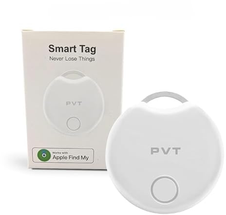 Ultimate Smart Tag Compatible with Apple iOS - Advanced Item Locator, Key Finder, Worldwide Tracking function - Tracker tag for Keys, Bags, Valuables (1)