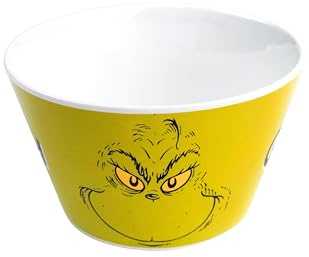 United Labels Grinch - Cuenco para cereales (500 ml), color verde