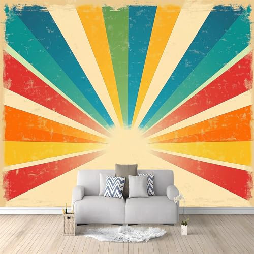 Fondos de pantalla Rayos De Sol En Mal Estado Decoración de pared no tejida Decoración del hogar Pintura de pared Color Para sala de estar Decoración de pared 400 x 280 cm