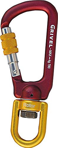 GRIVEL Rotor Screw Lock Karabiner mit Anti-Girator Unisex Erwachsene