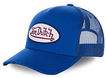 Von Dutch Casquette, Baseball Avec Filet Unisex Cap weiß/rot