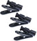 NUOBESTY Kopfhörer Draht Clip Headset-Clip Clip-Klemme für Hörmuschel-Kopfhörer Kopfhörerkabel Kleidung Kabel Clip für Kopfhörer Headset 3 Stücke Ohrhörer