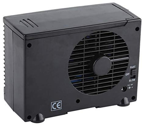 Mini Air Conditioner Cooler, 7.9 X 4.3 X 5.9 inch Car Window Air Vent Water Ice Evaporative Air Conditioner Car Conditioner Fan for Car Truck Home Camping