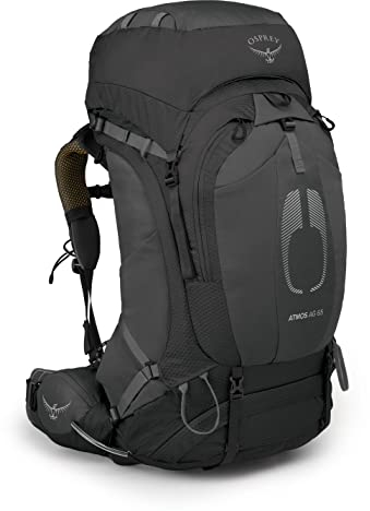 Osprey Atmos AG 65 Litre Rucksack (L/XL), Black, One Size