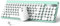 RaceGT Tastiera e Mouse Wireless, Mouse Wireless Silenzioso, Tastiera Wireless con Tastierino Numerico, Layout Italiano QWERTY, 2.4 GHz, con Portacellulare, Combo Clavier Souris sans fil