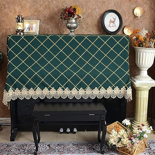 Cutfouwe Vertikales Klavier Abdeckung-Wasserfester Klavier Abdeckung-Klavier Abdeckung Staubschutz-Grün Piano Protection Cover,150x220CM