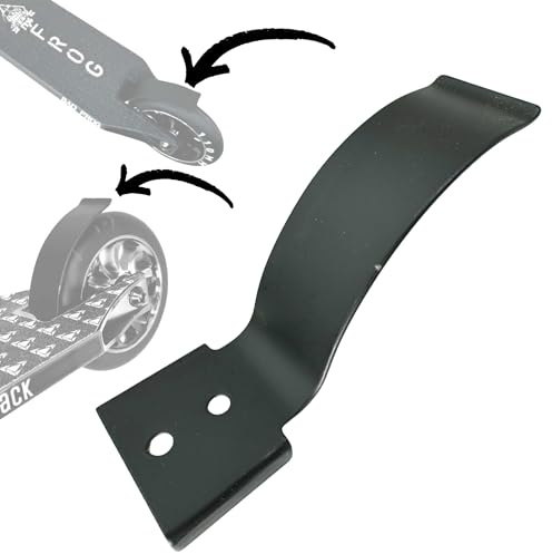 Bad Frog/Bewegt Stunt-Scooter Trick I Tret I Park I Roller I Ersatzteil I Sparepart (Flexbremse 110mm Schwarz)