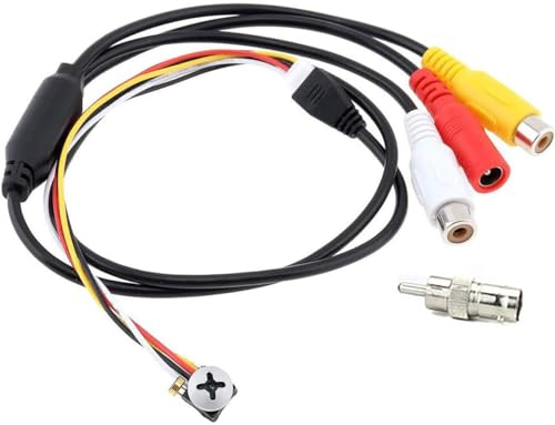 CCTV Micro Camera HD 1000TVL 3.6mm 90degree Piccola Telecamera cablata Portatile Mini Piccola Telecamera di Sorveglianza 12x12mm