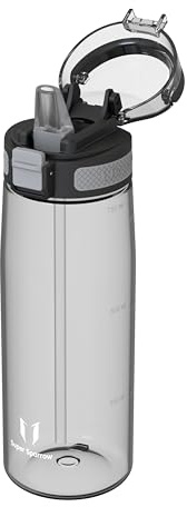 Super Sparrow Trinkflasche - 750ml - TouchSip Wasserflasche - BPA-frei - Ideale Sportflasche - Strohhalm Tritan Flasche für Sport, Outdoor und Camping - Leicht, Nachhaltig