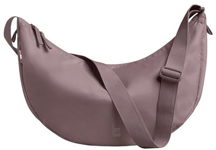GOT BAG Crossbody Moon Bag | Halbmond Handtasche Wasserabweisend | Stylische Umhängetasche mit verstellbarem Gurt (sepia, large)