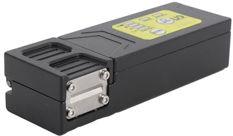 Asixxsix Pelador térmico de Fibra óptica portátil para Fibra Simple o en Cinta, Herramienta de pelado con Calentamiento automático Recargable para Haces de Fibras ópticas no visibles (EU