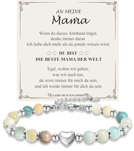JEWTOP Geschenke für Tochter Schwester Beste Freundin, Armband Geschenke für Frauen Mädchen zum Geburtstag Weihnachten Abschluss