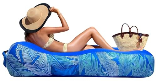 Generisch Aufblasbarer Lounger Campingsofa mit Sonnendach