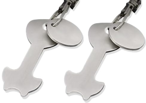 StaZamor Lot de 2 clés de déverrouillage Chariot Courses en Acier Inoxydable, Porte-clés à Puce Amovible pour Chariot, ne Colle Pas dans la Serrure, libération Facile des pièces Monnaie