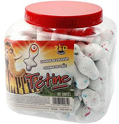 Zed Tétine Monster Jawbreaker 80 Unités
