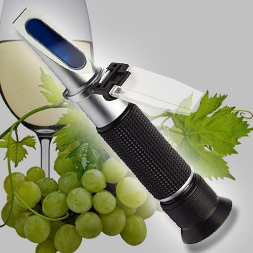 Winzer-Refraktomerter Wein 190°Oe, 44%Zucker, 40%KMW Kellerei Kelterei R06