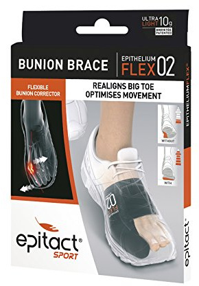 Epitact Sport - Hallux Valgus Bunion Brace : Corrects, Protects & Supports Bunions During Sport - Size M