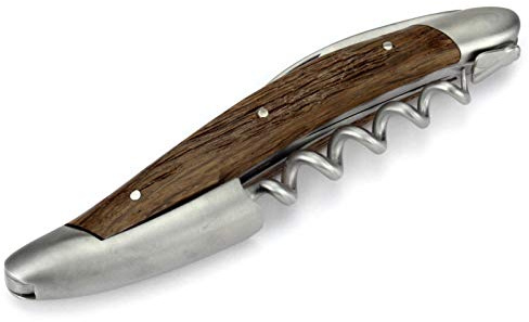 Forge de Laguiole Couteau sommelier - manche en morta - tire-bouchon 3 fonctions