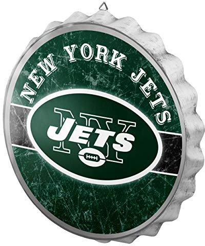 FOCO New York Jets NFL Bottle Cap Wandschild
