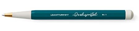 Leuchtturm1917 365596 Drehgriffel Nr. 1, pacific green - Gelpen with black ink