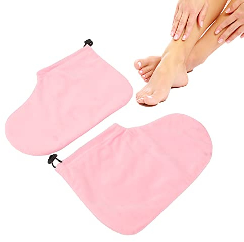 Stivaletti Spa in Cera Stivaletti Bagno in Cera di Paraffina, Bagni di Paraffina Termica in Paraffina Fodere per Spa per Piedi Riscaldate in Paraffina Sacchetti di Copertura