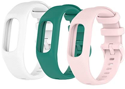 Waekethy Armband für Garmin Vivosmart 5, Silikon Armbänder Sport Uhrenarmbänder Ersatzarmband Kompatibel mit Vivosmart 5