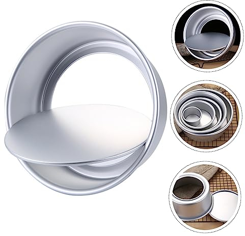 MAGICLULU Stampo Per Torte Mousse Antiaderente Alluminio Stampo Rotondo Per Dolci Fatti Casa Utensili Da Cucina Per Torte e Dessert Facile Da Usare e Resistente