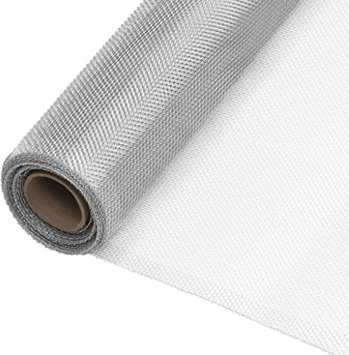 CFODOJ Dieser Artikel- Gittergitter Aluminium 80x1000 cm silber-schön