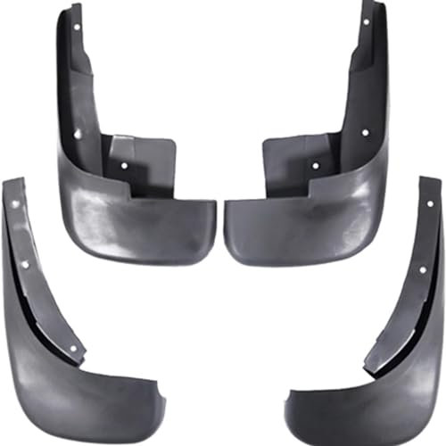 4 Stück Vorne Hinten Schmutzfänger für VW Polo Mk4 2002-2009 9N Kotflügel Bausatz Fahrzeug Kratzfest Spritzschutz Schmutzfängerschutz Styling Protection ZubehöR