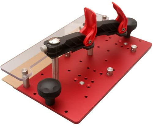 KHZKHC Slotting Milling Guide Sliding Fence Engraving Machine, Table Saw Push Plate,Slotting Track Parallel Sliding Rail, For Electric Circular Saw For Woodworking Workbench