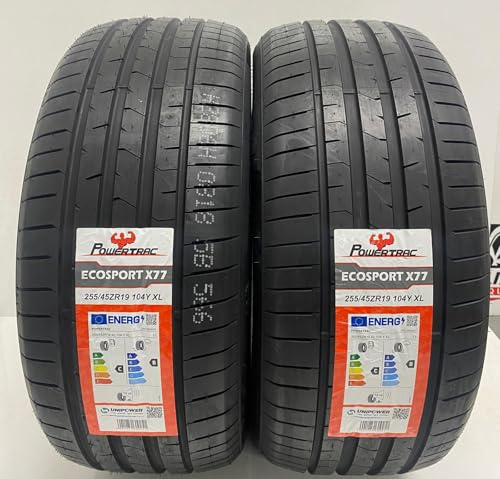 2 X 255 45 19 POWERTRAC ECOSPORT 104Y XL EXTRA LOAD 255/45ZR19 TYRES M+S QUALITY TYRES