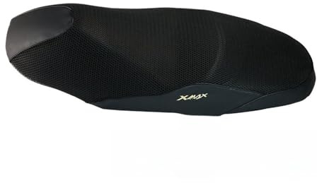 YBVDCXP Funda Asiento Moto Funda De Asiento para Xmax 300 Xmax 250 125 X-MAX 400 XMAX300 Accesorios para Motocicleta Cojín Funda De Ajuste Almohadilla De Malla