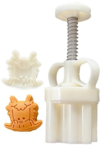 Tampon à gâteau pour festival du printemps - Tampon à gâteau chinois en silicone souple pour les amateurs de pâtisserie et les débutants - Outil de cuisson résistant aux hautes températures