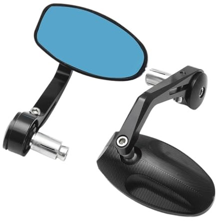 motociclo Manubrio Retrovisore Specchietti Retrovisori Laterali Per Estremità Manubrio Moto 2 Pezzi Per Speed ​​Triple Specchietto Retrovisore Specchietto Retrovisore Laterale