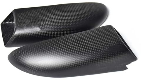 MNEVZX Conducto de Aire de Pinza de Freno Conducto de Aire de Motocicleta, Cubierta de Pinza de Freno, Compatible con Ducati Panigale V4 V2 Streetfighter V4 V2(Matte Plain 1)