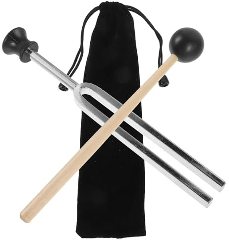 Ciieeo Stimmgabelsatz Mit Hammer Metallstimmgabel-set Für Musikinstrumente Meditation Und Chakra-arbeit Inklusive Aufbewahrungstasche