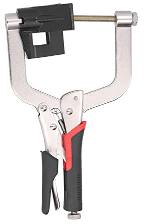 Morsetto angolare da 90 gradi, Utensili per morsetto ad angolo retto per la lavorazione del legno, Morsetti angolari per cornici in acciaio ad alto tenore di carbonio con mandrino