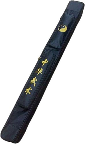 Taichi Sac De Transport pour Épée Sac D'épée Kung Fu Chinois Sacoche Simple Et Double Couche Sacoche pour Armes À Feu Armes Martiales pour Fleuret, Sabre, L'épée Et Le Sabre A,Single Layer
