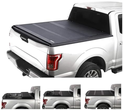 Lhdktee Auto Laderaumabdeckung Cargo Cover Harte Faltbare Ladeflächenabdeckung für Ram 1500 2019-2023 57 Fuß kurz