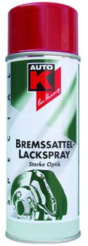 AutoK Bremssattel-Lack, Rot, 400ml, 233074