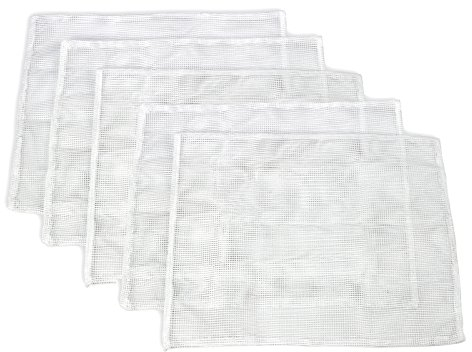 KuKoo 18 Liter Presstücher Pressnetze für Obstpressen 5er Pack